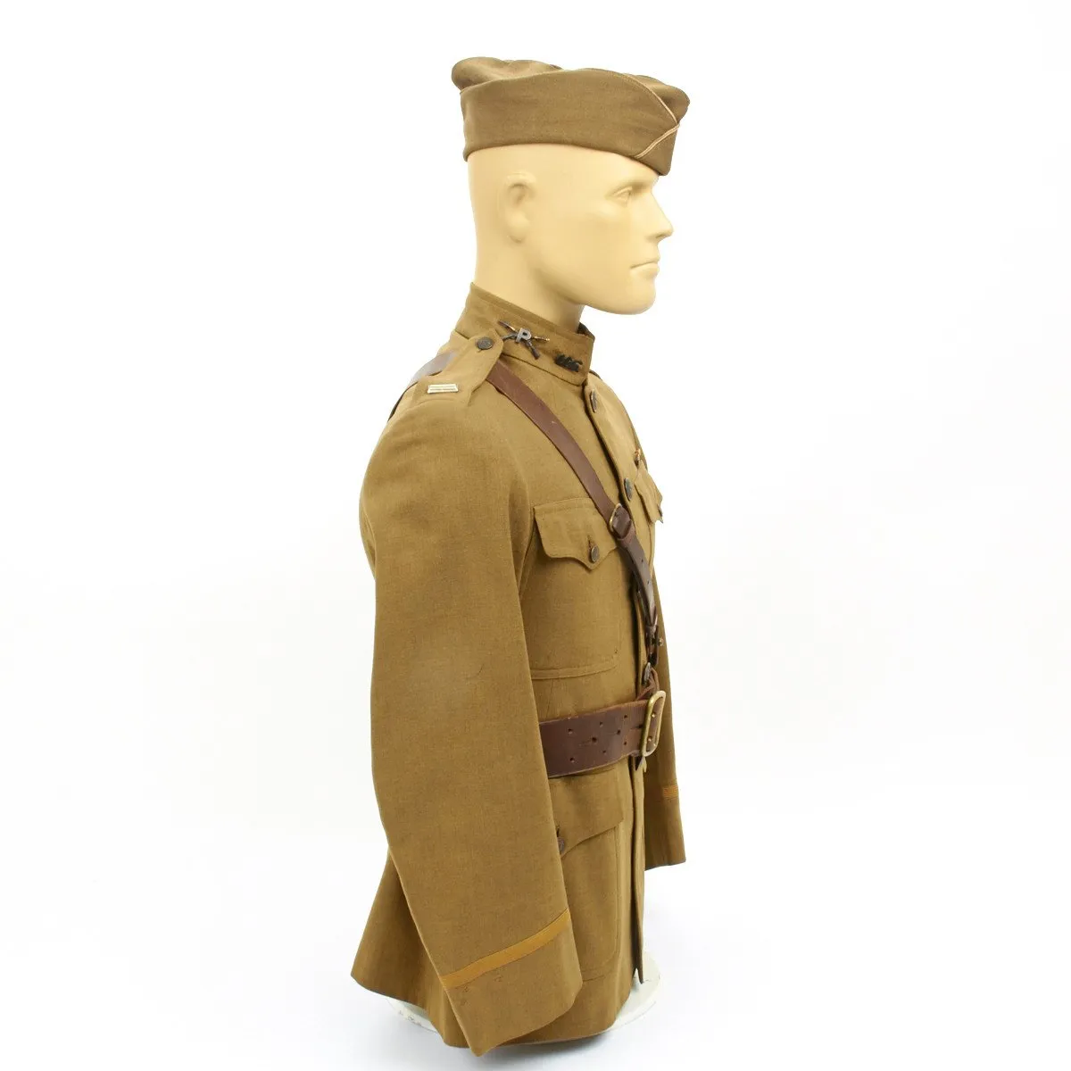 Original U.S. WWI Pioneers Identified Lieutenant Uniform Collection Set
