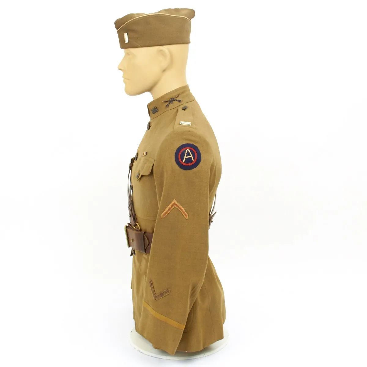 Original U.S. WWI Pioneers Identified Lieutenant Uniform Collection Set