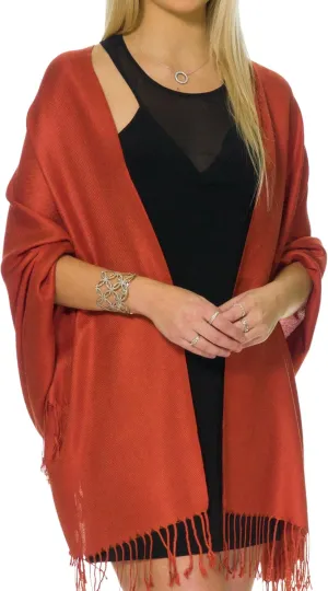 Pashmina Shawls and Wraps for Evening Dresses, Large Soft Pashminas Wedding Shawl