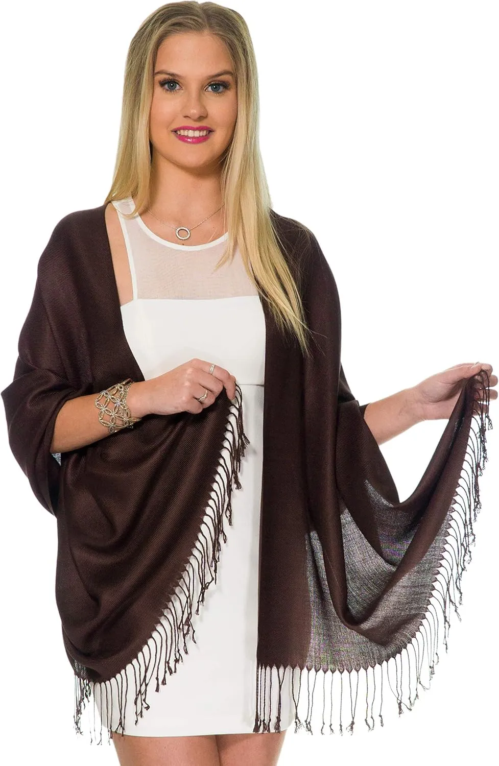 Pashmina Shawls and Wraps for Evening Dresses, Large Soft Pashminas Wedding Shawl