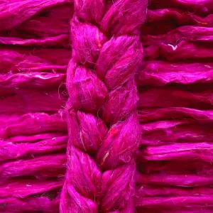 "Punch" Sari Silk Recycled blended braid