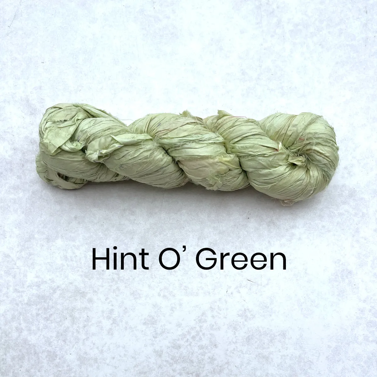 Recycled Sari Silk Ribbon - 100g Individual Colours