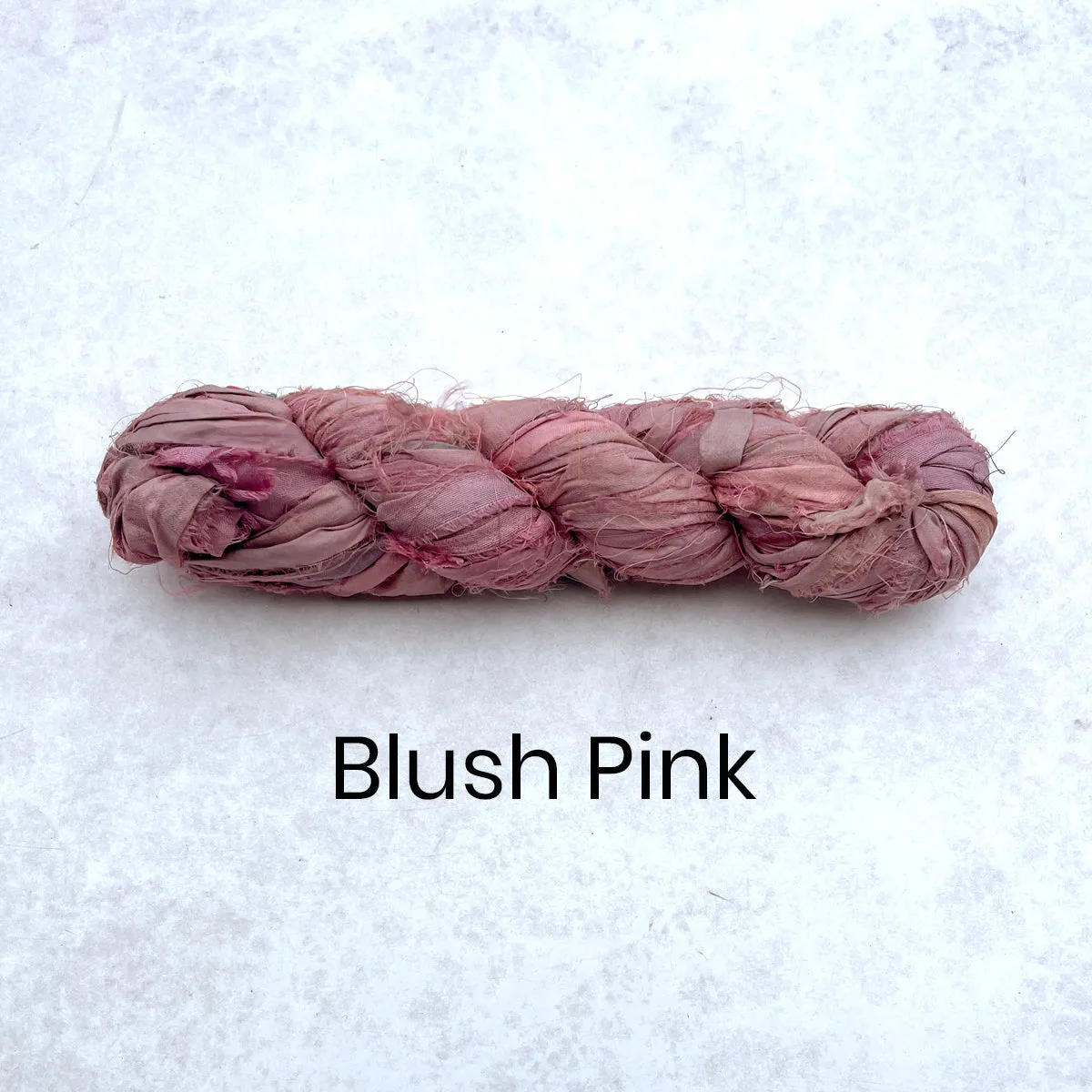 Recycled Sari Silk Ribbon - 100g Individual Colours