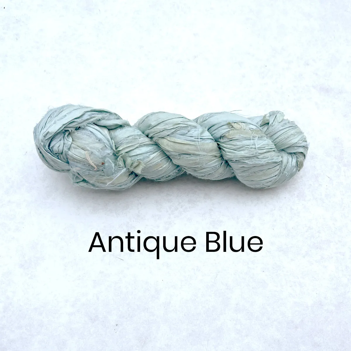 Recycled Sari Silk Ribbon - 100g Individual Colours