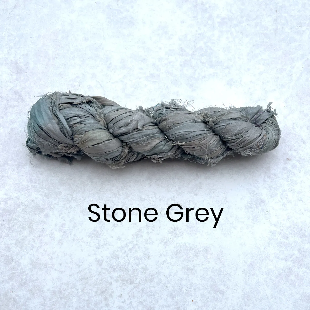 Recycled Sari Silk Ribbon - 100g Individual Colours