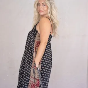 Short Strappy Dress – Midnight
