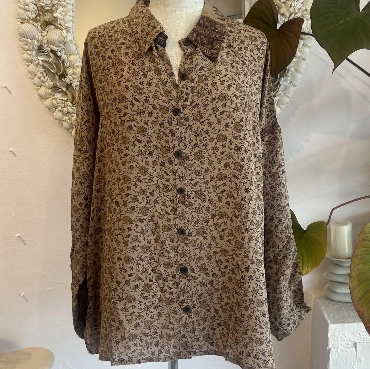 Silk Daisy Shirt – Garland