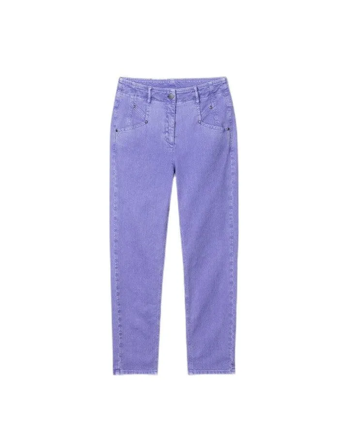 Straight Leg Denim Jeans