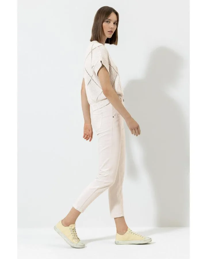 Straight Leg Denim Jeans