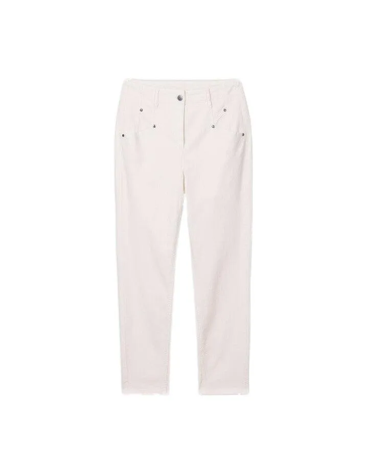 Straight Leg Denim Jeans