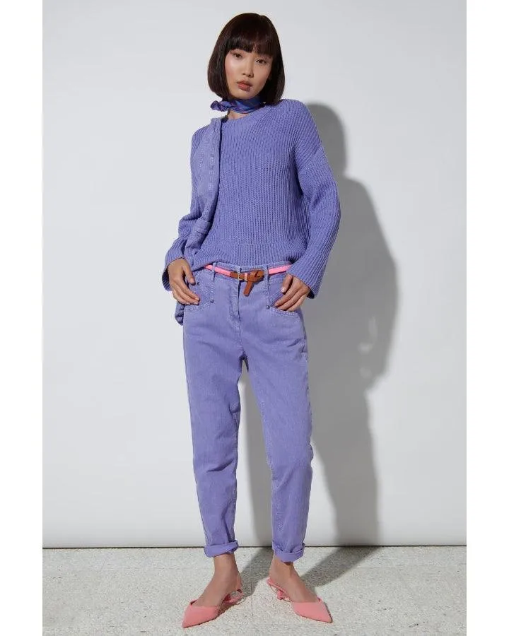 Straight Leg Denim Jeans