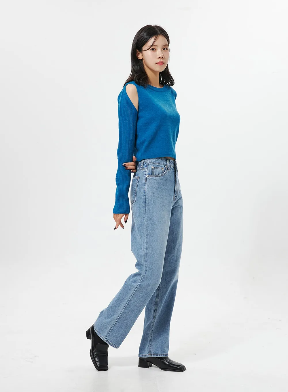 Straight Leg Jeans OO312
