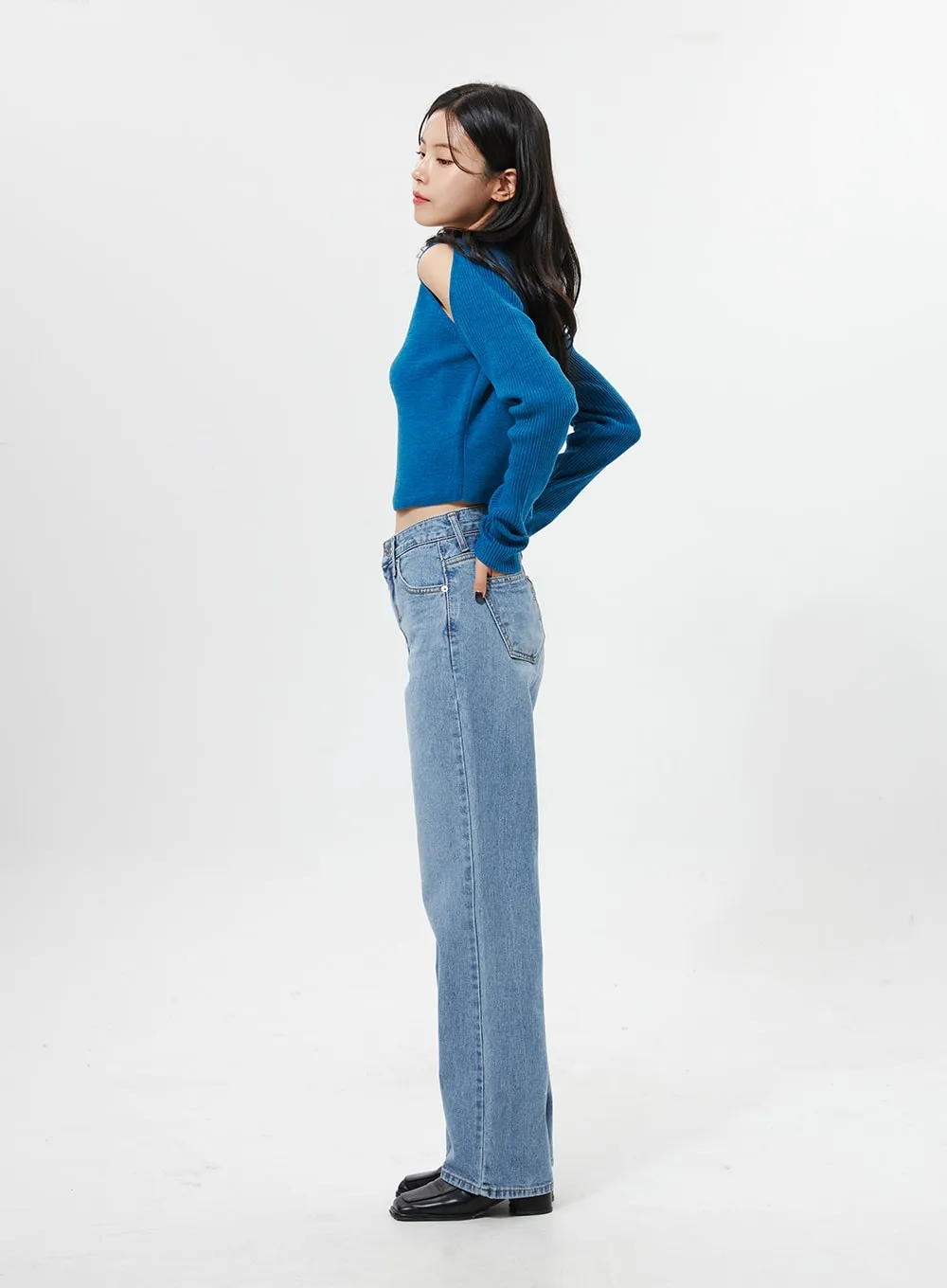 Straight Leg Jeans OO312