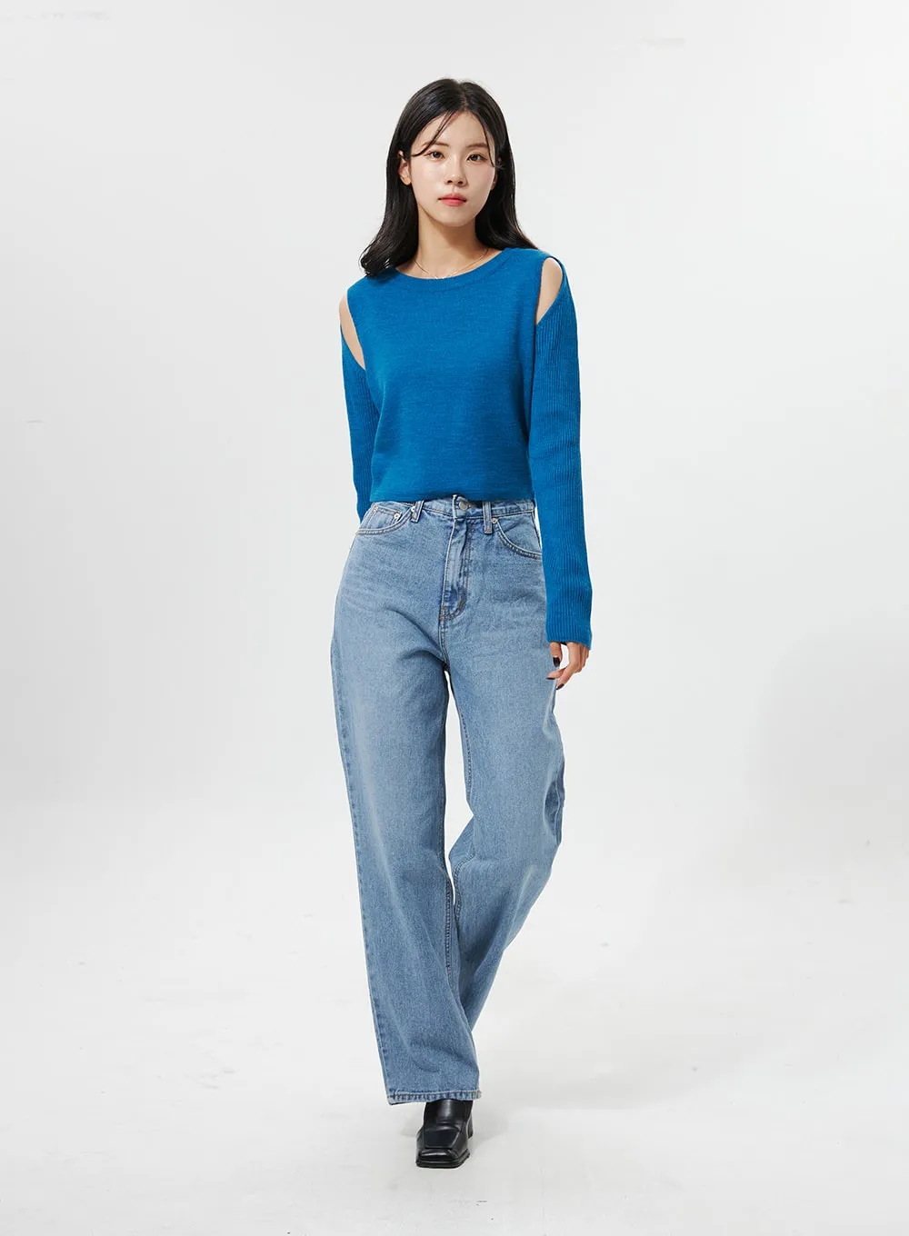 Straight Leg Jeans OO312
