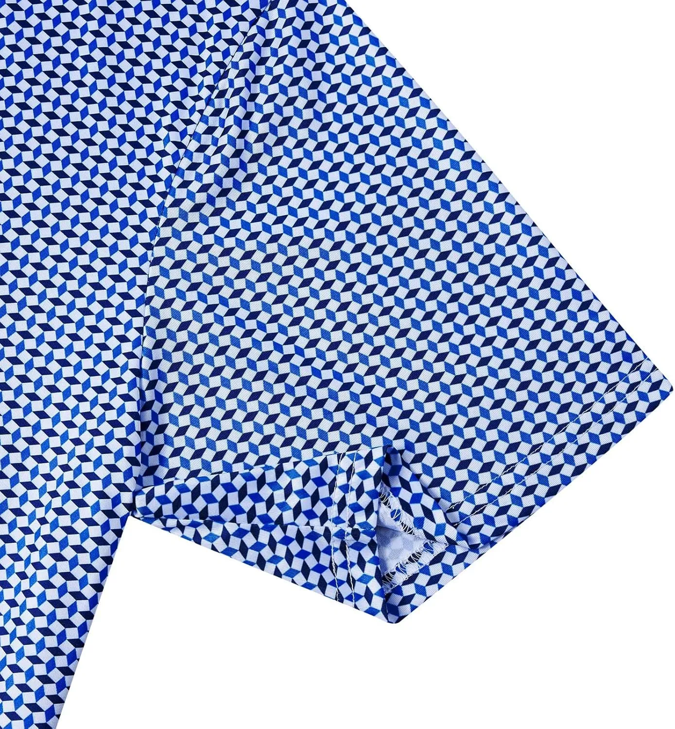 uideazone Golf Shirts for Men Dry Fit Polo Shirt Short Sleeve Moisture Wicking Golf Polos Performance Golf Tennis Shirt