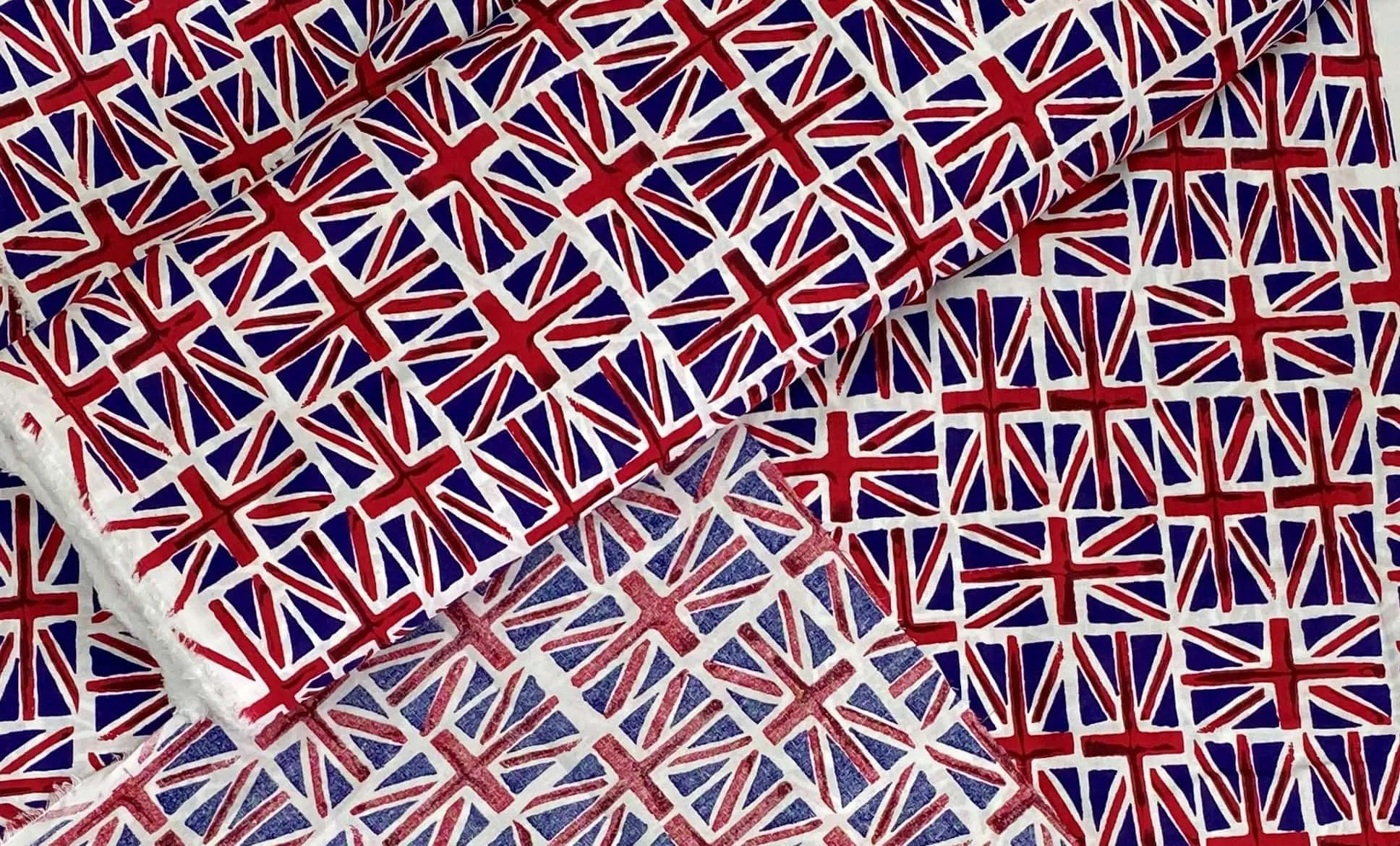 Union Jack Flag -  Cotton Print