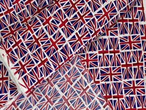 Union Jack Flag -  Cotton Print