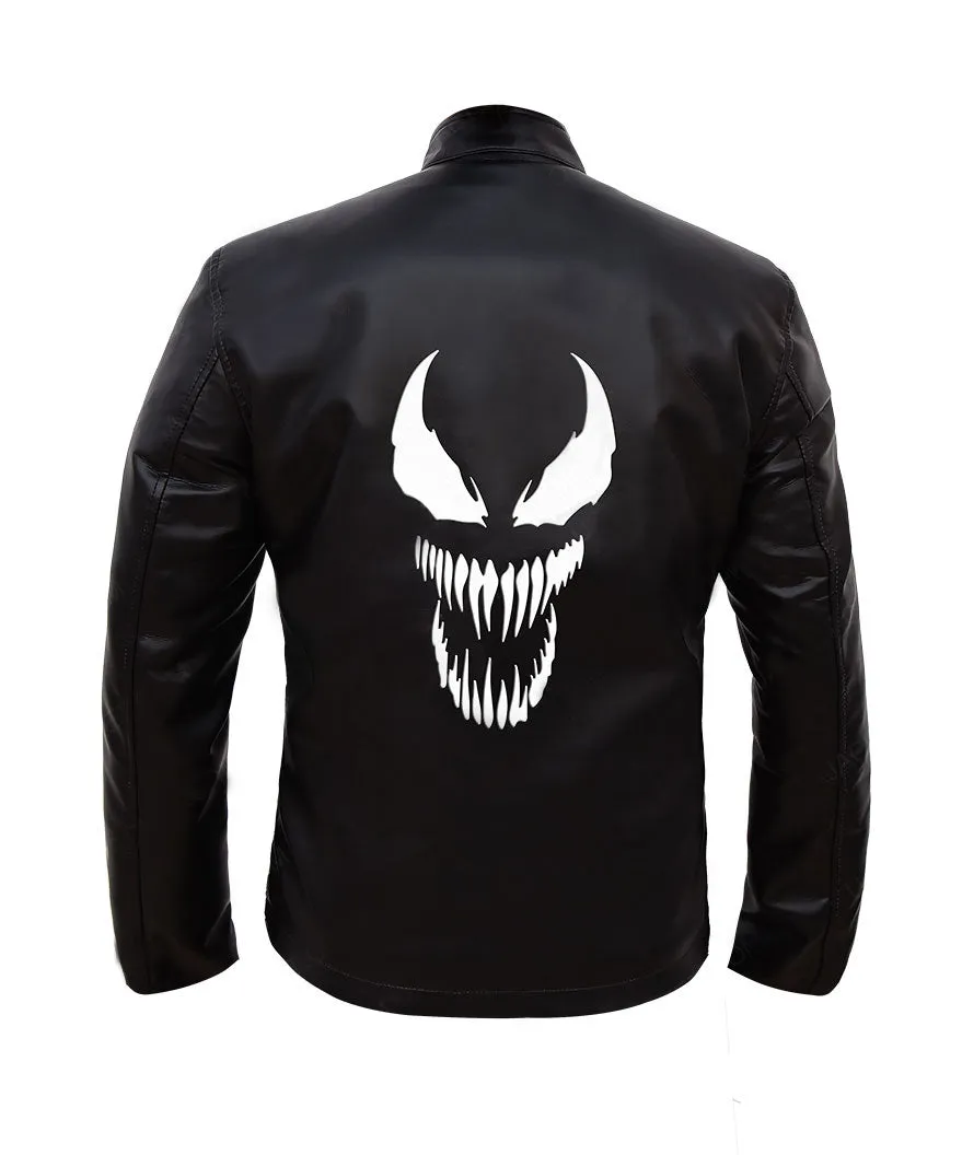 Tom Hardy Venom Movie-Inspired Leather Jacket