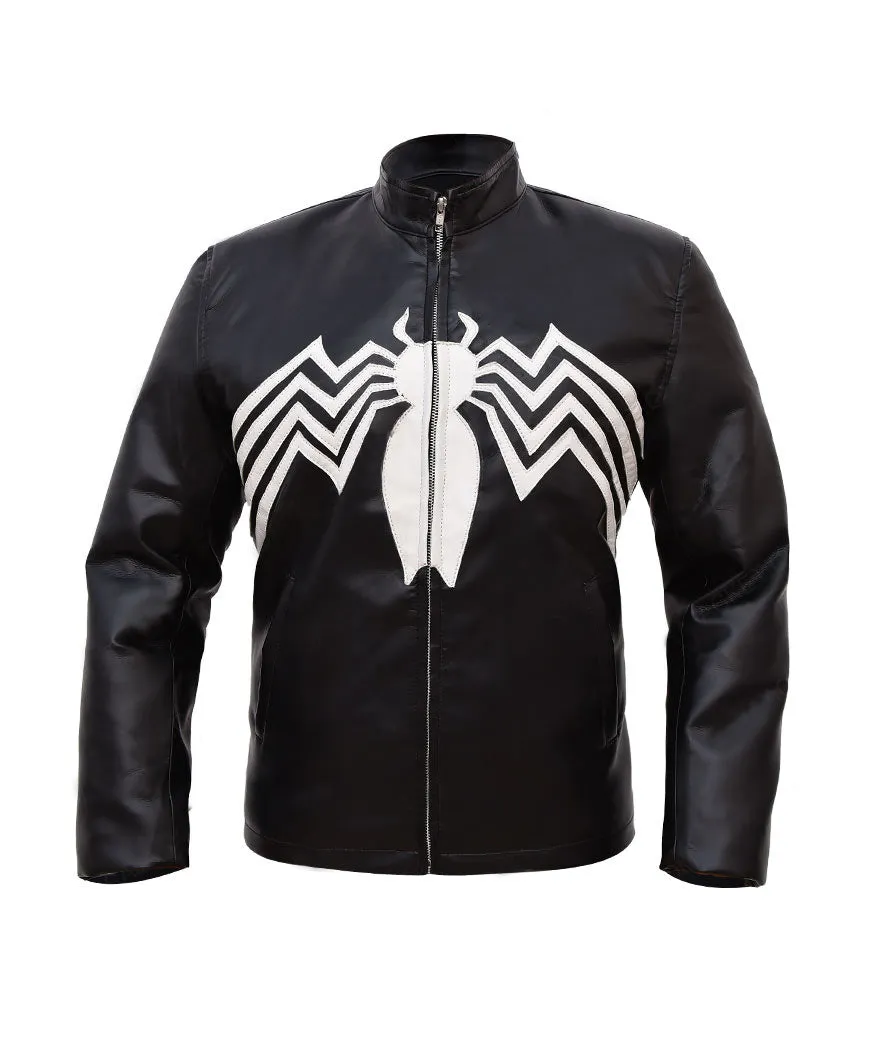 Tom Hardy Venom Movie-Inspired Leather Jacket