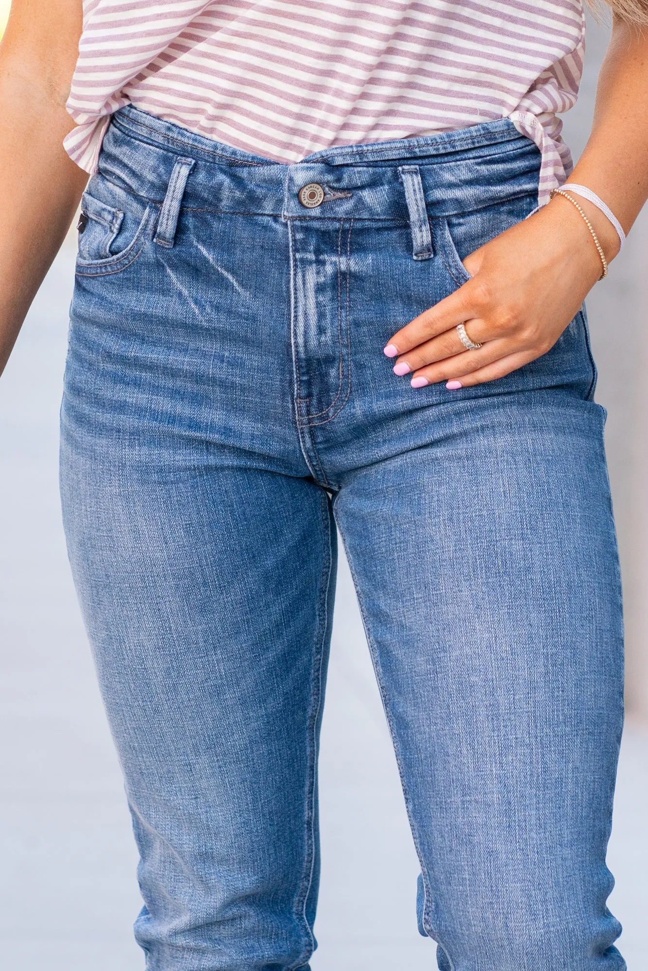 Weston High Rise Mom Fit