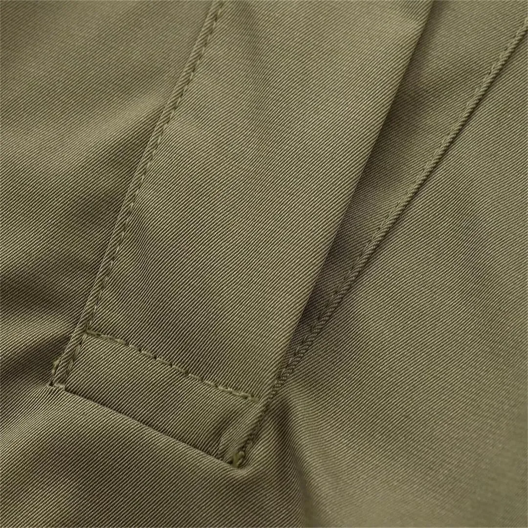 Women European and American Style Texture Waist Cinching Slimming A-Line Skirt Waist Cinching Short Dress