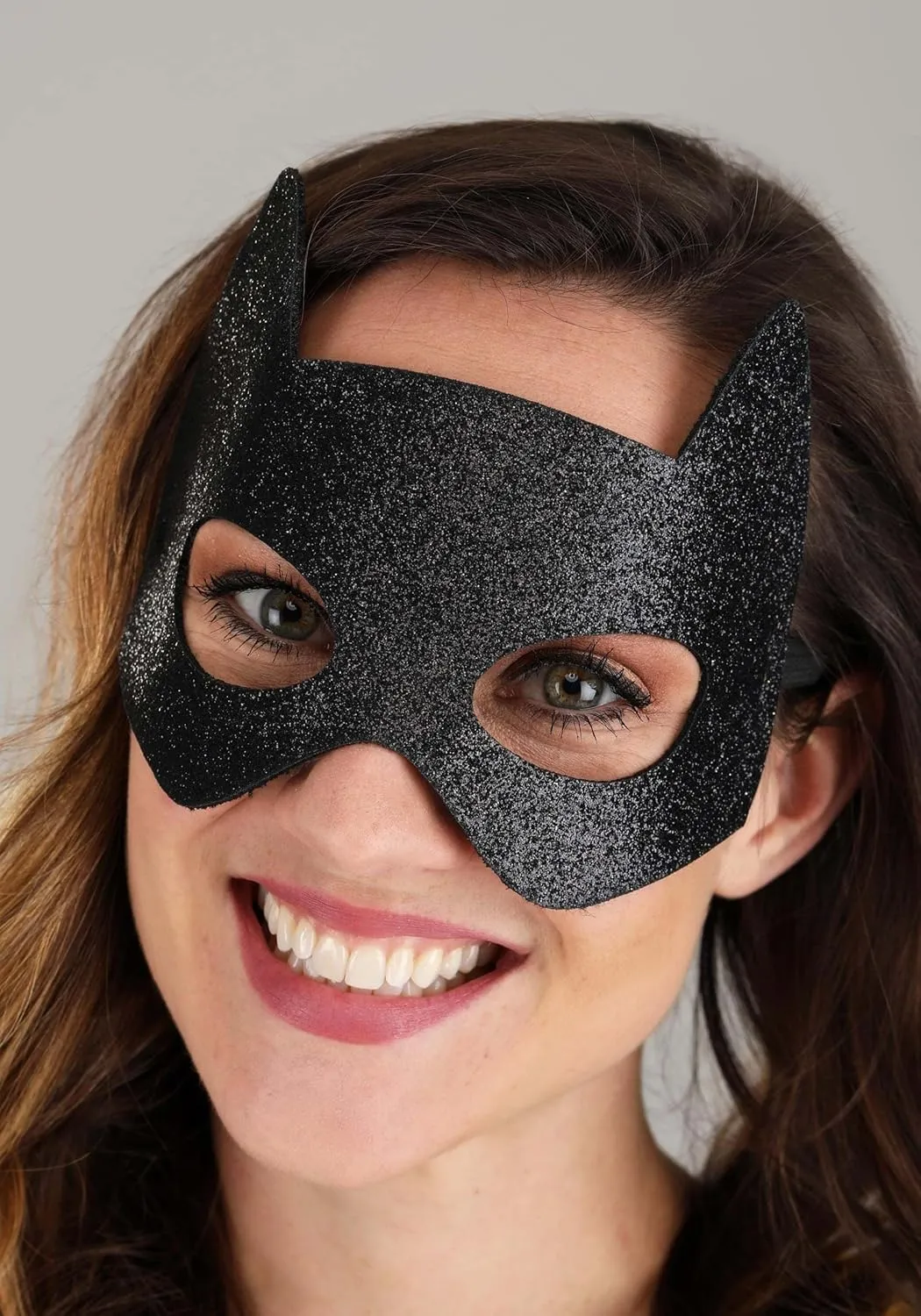 Women's Heroic Batgirl Costume - 5 Pc. Batman Dress, Cape, Mask, Belt & Gauntlets, DC Comics Superhero Cosplay