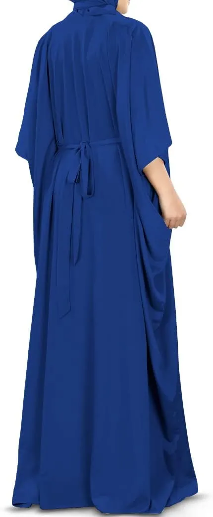 Women's Kaftan, Free Size Abaya, Dubai Islamic Dress, Muslim Maxi KF-001
