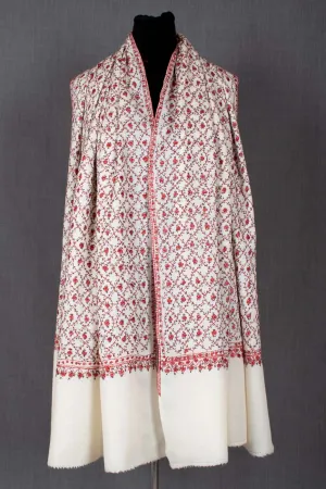 WOOLLEN SHAWL White #23